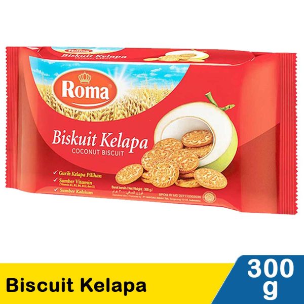 Biskuit Roma Kelapa (300 Gr)