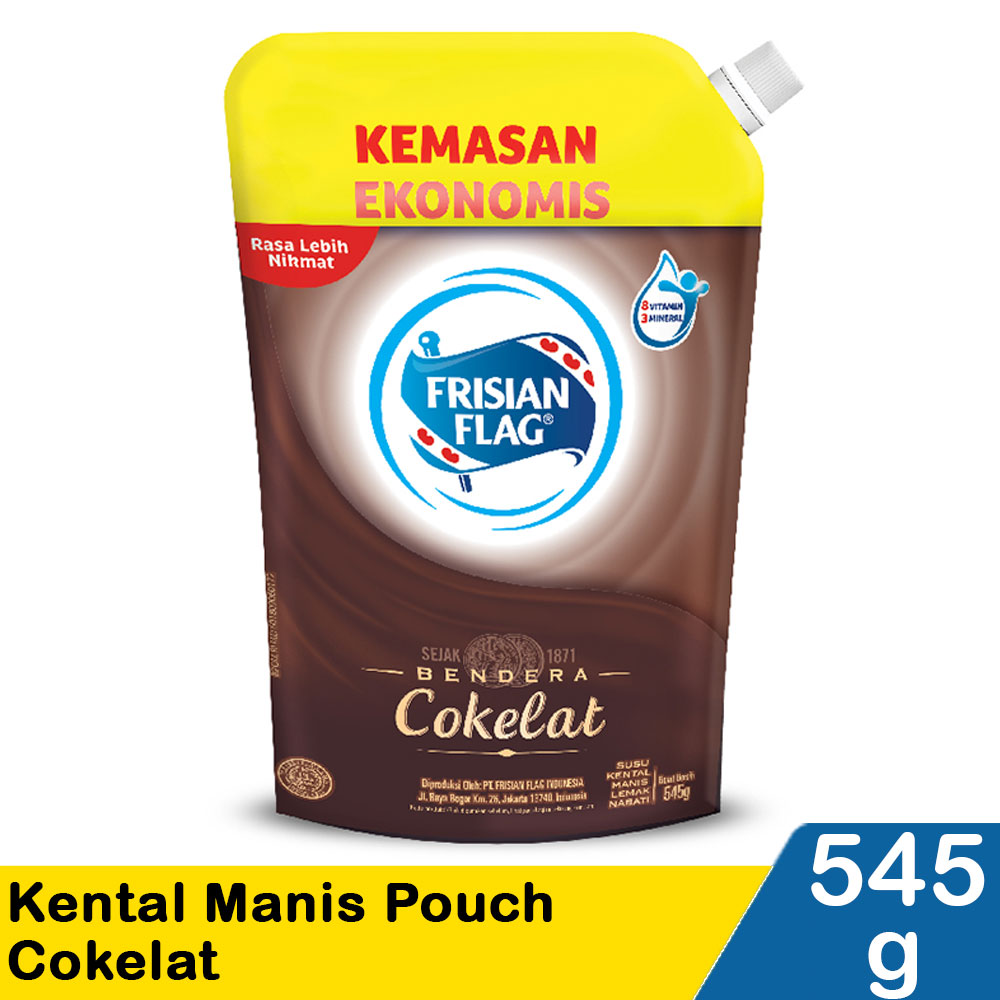 Frisian Flag Kental Manis 545 Gr (Coklat)